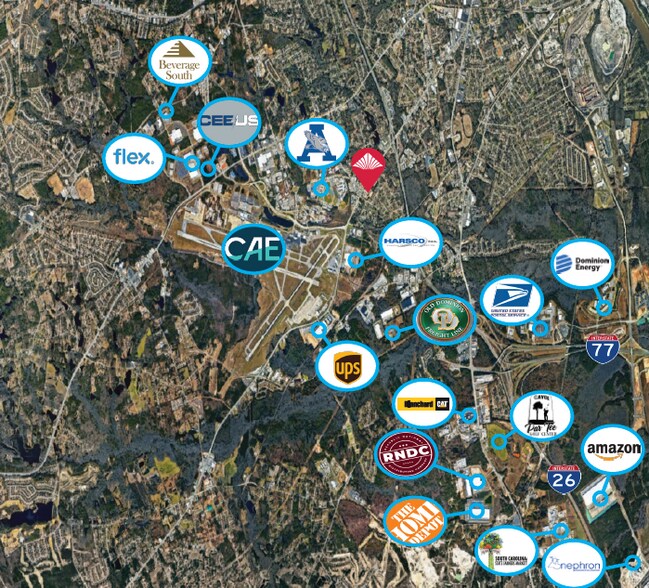 More Photos Of 2301 Airport Blvd, Cayce Truck Terminal For Lease