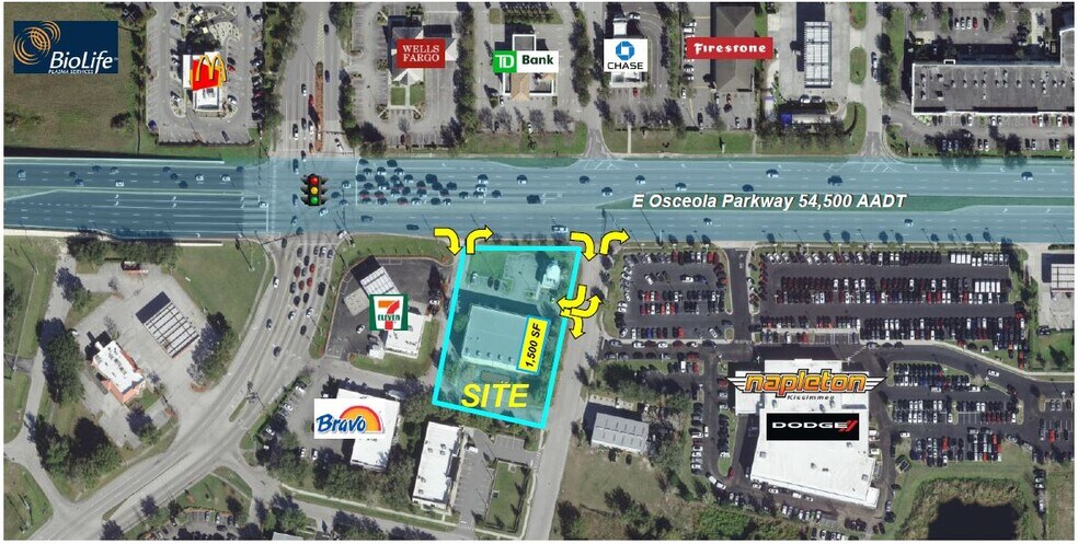 More Photos Of 1412-1428 E Osceola Pky, Kissimmee Storefront For Lease