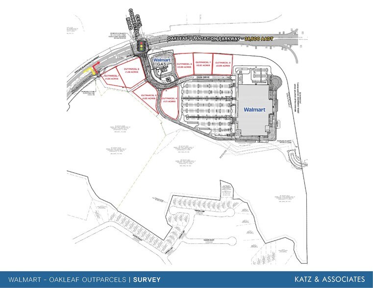 More Photos Of SWC Oakleaf Plantation Pky & Cecile Commerce Center Pk, Jacksonville Land For Lease