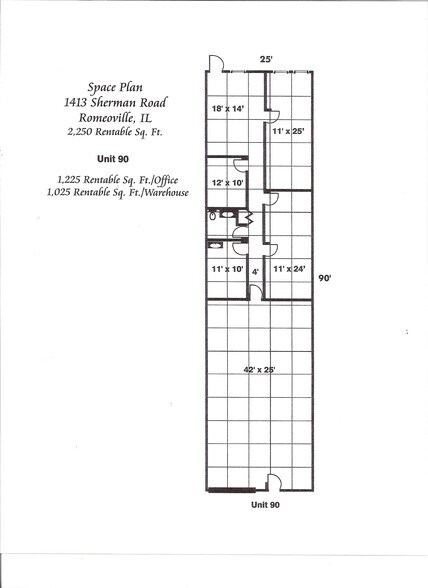 More Photos Of 1413 Sherman Rd, Romeoville Warehouse For Lease