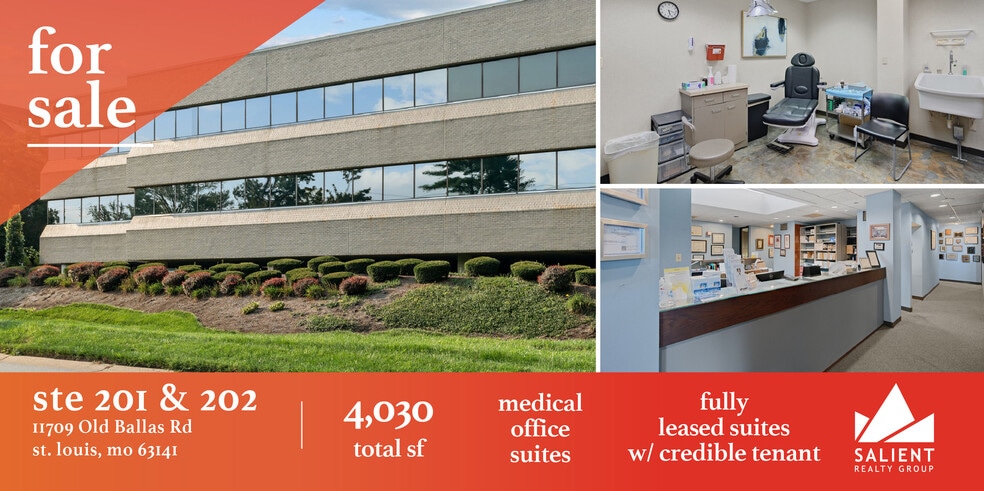More Photos Of 11709 Old Ballas Rd, Saint Louis Medical For Sale