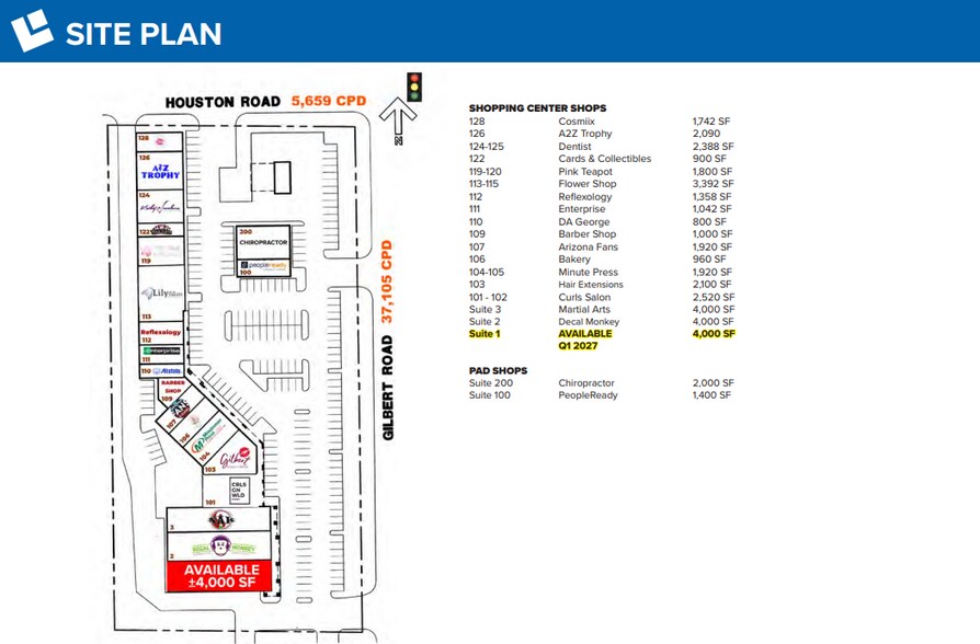 More Photos Of 1140-1184 N Gilbert Rd, Gilbert Unknown For Lease
