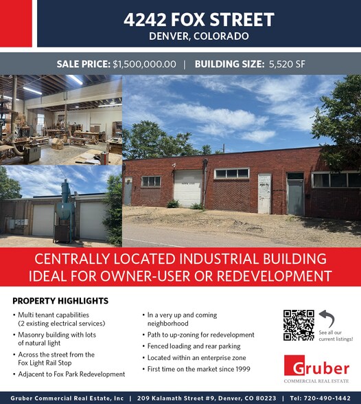More Photos Of 4242 Fox St, Denver Warehouse For Sale