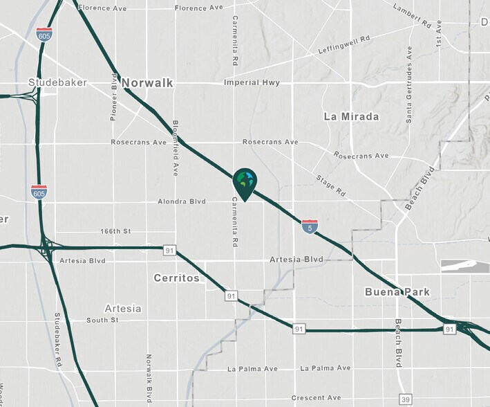 More Photos Of 16201 Commerce Way, Cerritos Warehouse For Lease