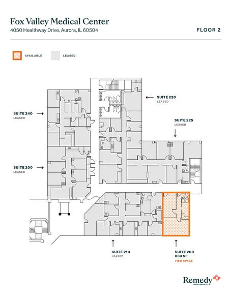 More Photos Of 4050-4100 Healthway Dr, Aurora Medical For Lease