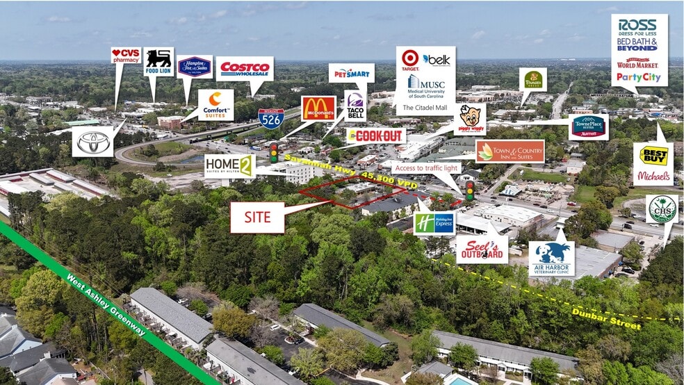More Photos Of 1953 Savannah Hwy, Charleston Restaurant For Sale