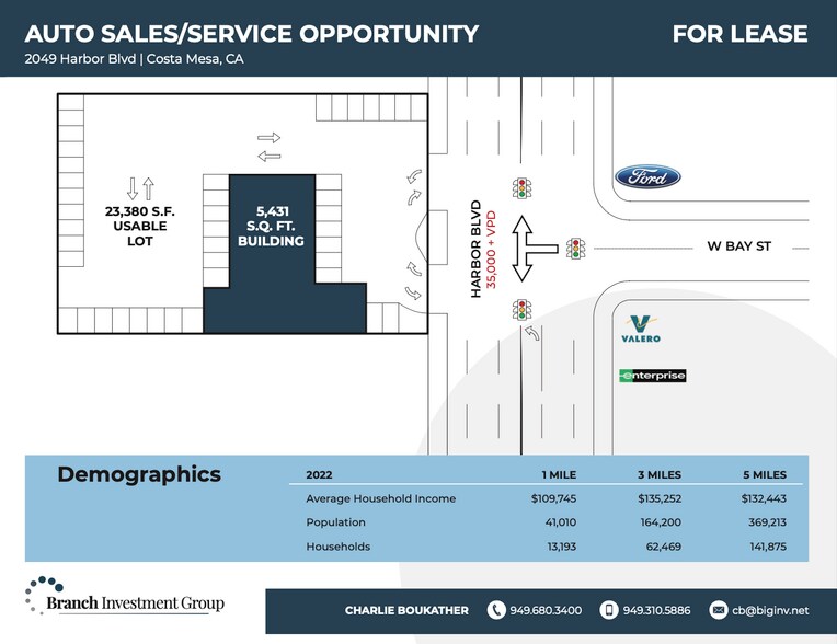 More Photos Of 2049 Harbor Blvd, Costa Mesa Auto Repair For Lease
