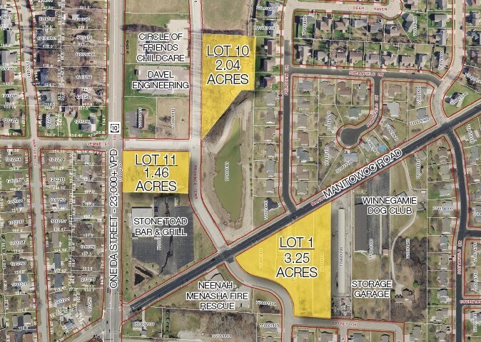 Primary Photo Of 1173 Province Ter, Menasha Land For Sale