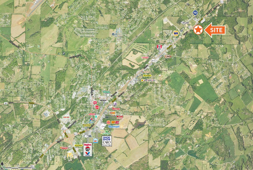 Primary Photo Of 3407 U.S. 411, Madisonville Land For Lease