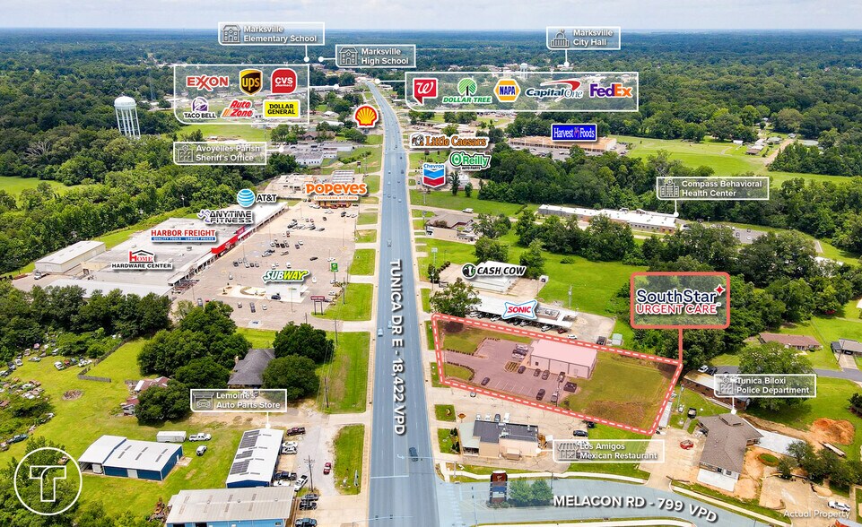 More Photos Of 863 Tunica Dr E, Marksville Freestanding For Sale