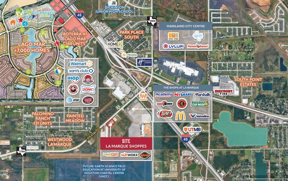 More Photos Of SEQ of I-45 & FM 1764, La Marque Unknown For Lease