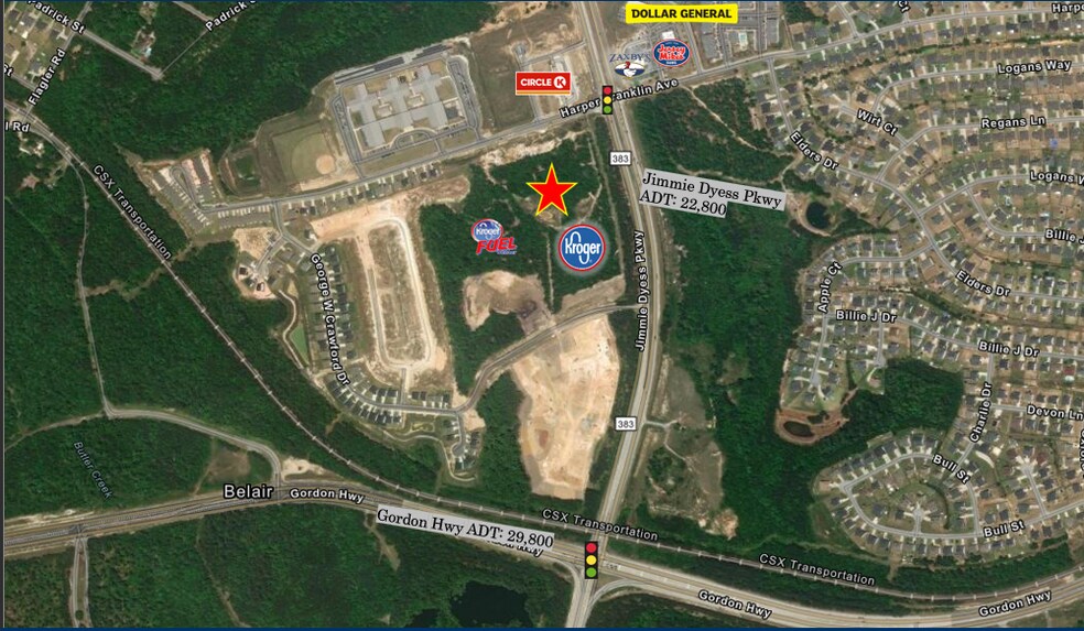 More Photos Of 3942 Harper Franklin Ave, Augusta Land For Lease