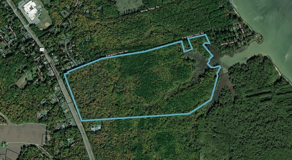 Primary Photo Of 19772 Bay Side Dr, Lexington Park Land For Sale