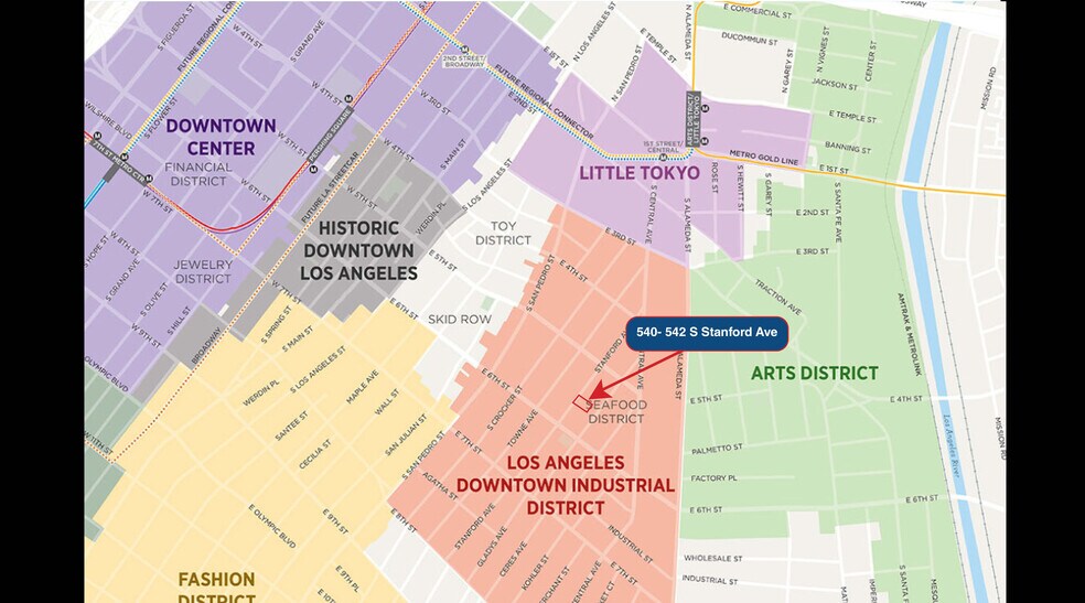 More Photos Of 540-542 Stanford Ave, Los Angeles Land For Sale