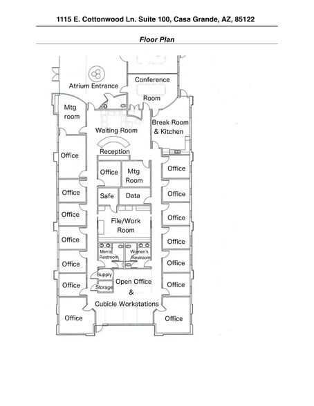 More Photos Of 1115 E Cottonwood Ln, Casa Grande Office For Lease