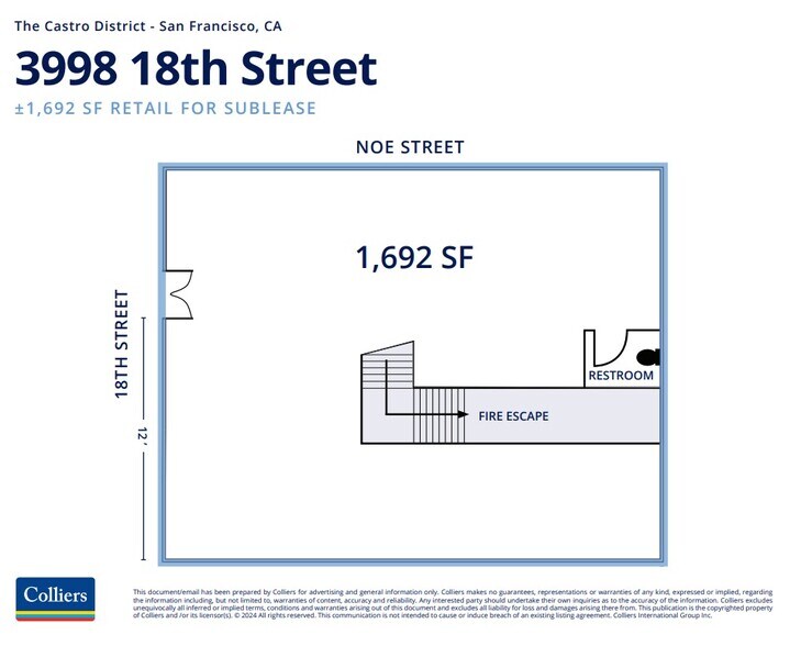 More Photos Of 3990 18th St, San Francisco Storefront Retail Residential For Lease