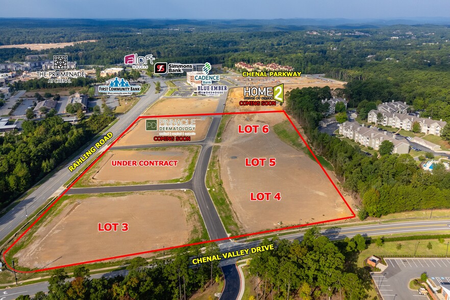 Primary Photo Of Rahling Road and Chenal Valley Drive, Little Rock Land For Sale