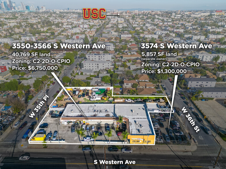 Primary Photo Of 3550 S Western Ave, Los Angeles General Retail For Sale