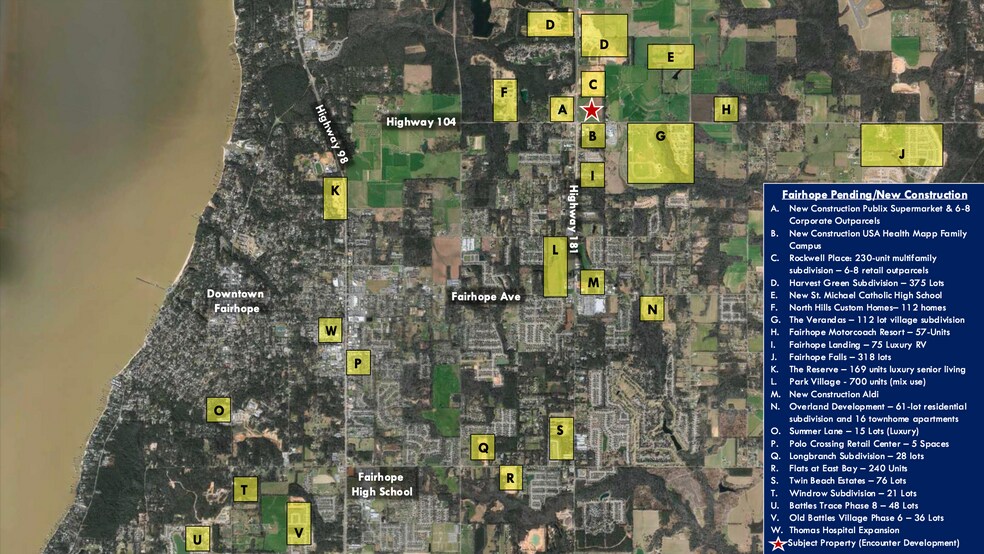 More Photos Of Highway 181 and Highway 104, Fairhope Land For Sale