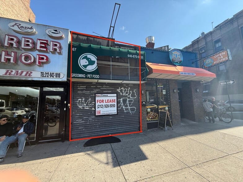 Primary Photo Of 65-71 Sherman Ave, New York Storefront For Lease