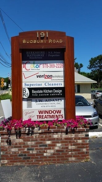 More Photos Of 191 Sudbury Rd, Concord Office For Lease