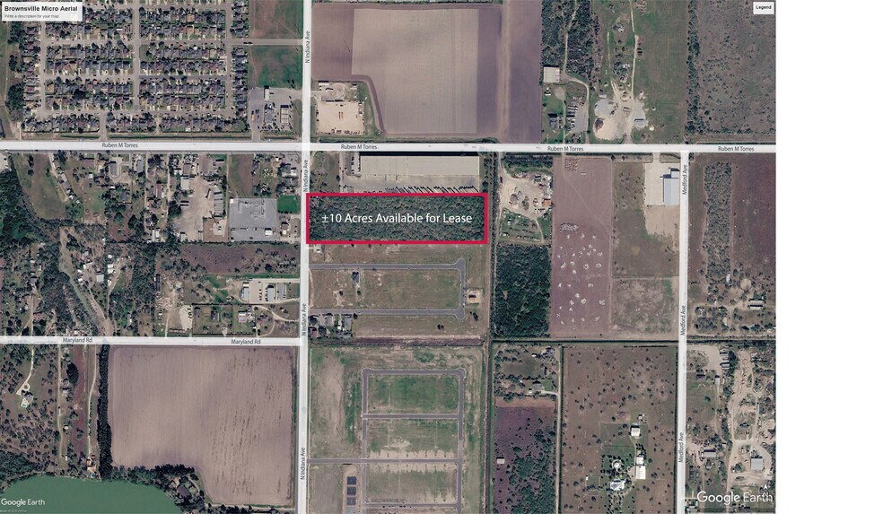 Primary Photo Of 1850 N Indiana Ave, Brownsville Land For Lease