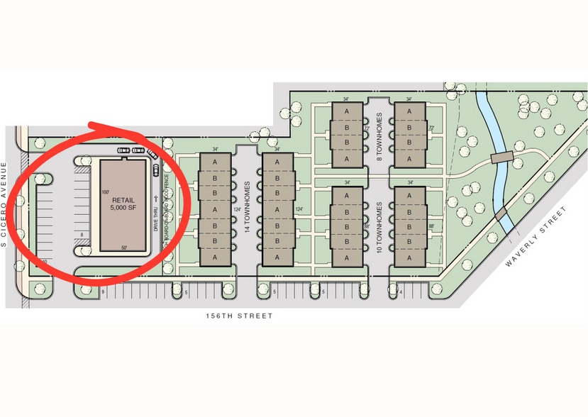 More Photos Of 15541 Cicero Ave, Oak Forest Freestanding For Lease