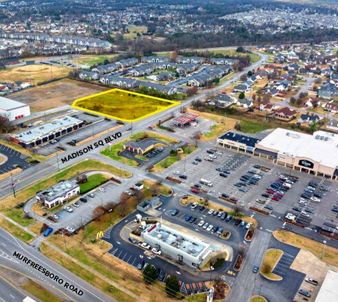 Primary Photo Of 1965 Madison Square Blvd, La Vergne Land For Sale