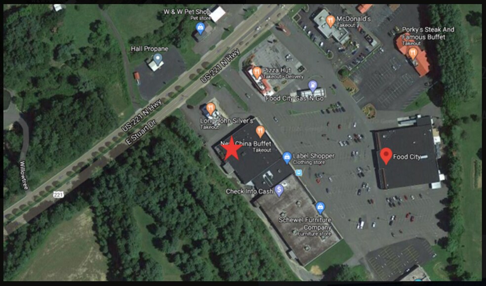 More Photos Of 929 Stuart, Galax Restaurant For Lease