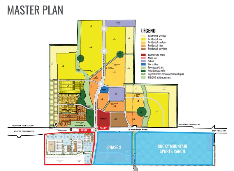 More Photos Of SWC Banning Lewis Pky, Colorado Springs Land For Lease