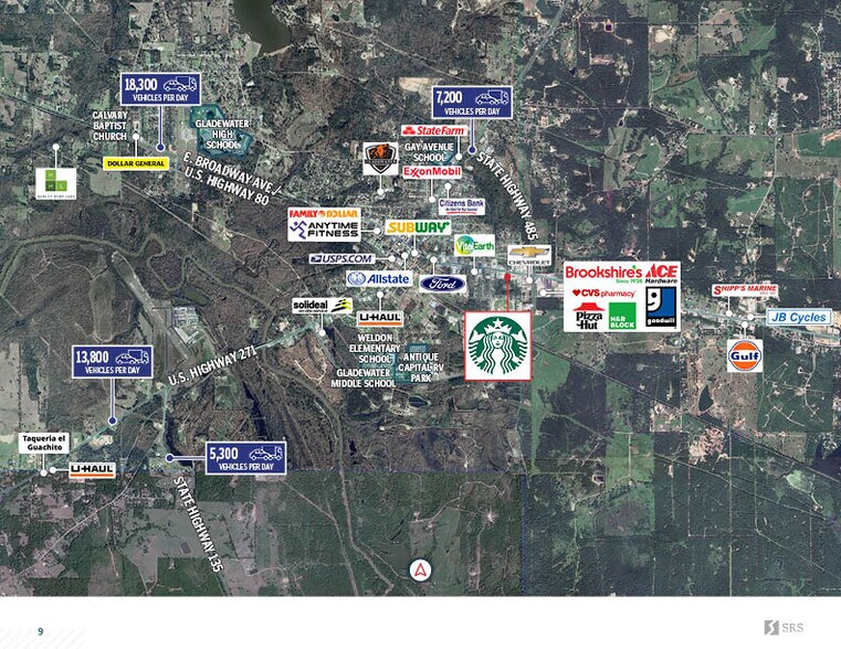 More Photos Of 1006 Broadway Ave, Gladewater Restaurant For Sale