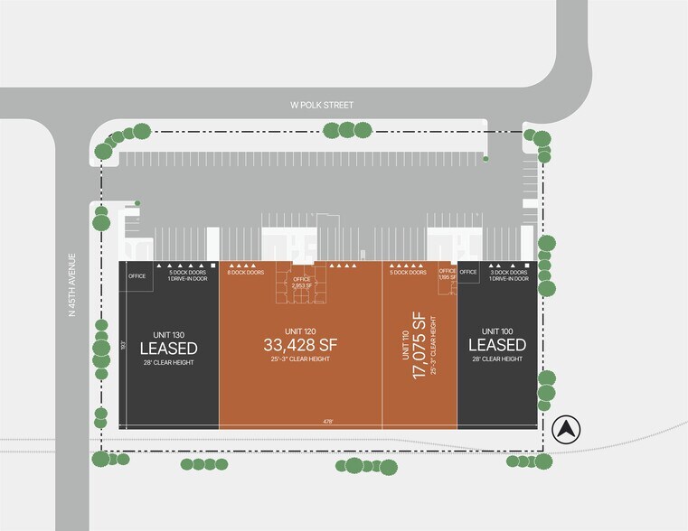 More Photos Of 4441 W Polk St, Phoenix Manufacturing For Lease