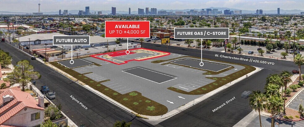 More Photos Of 5300-5350 W Charleston Blvd, Las Vegas Land For Sale