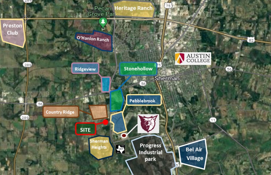 More Photos Of 1104 FM1417, Sherman Land For Sale