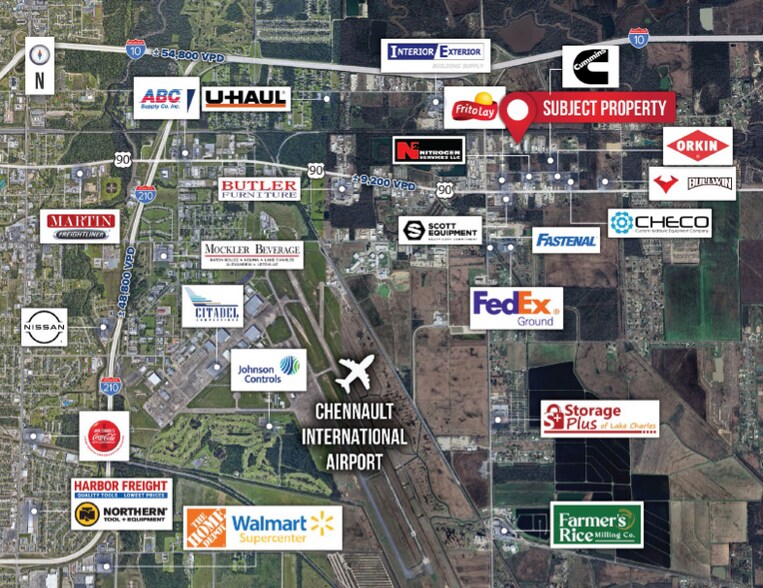 More Photos Of 6054-6072 Candice Ln, Lake Charles Warehouse For Sale