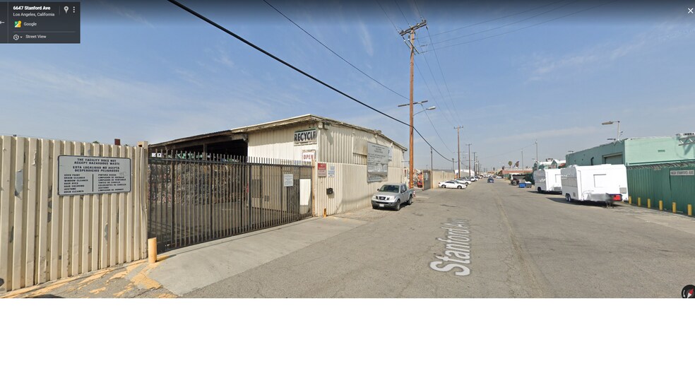 More Photos Of 6625 Stanford Ave, Los Angeles Land For Lease