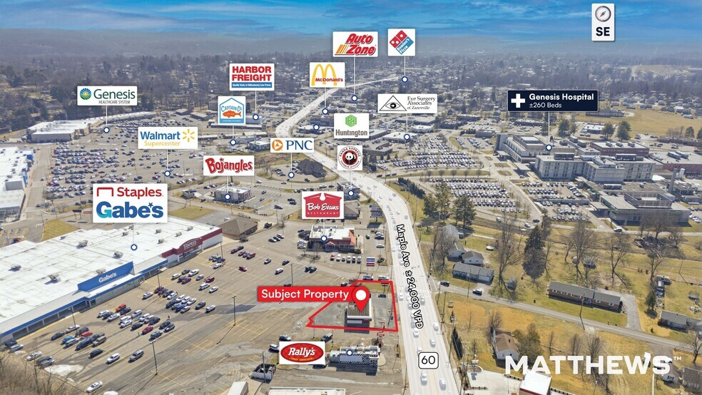 More Photos Of 3046 Maple Ave, Zanesville Auto Repair For Sale