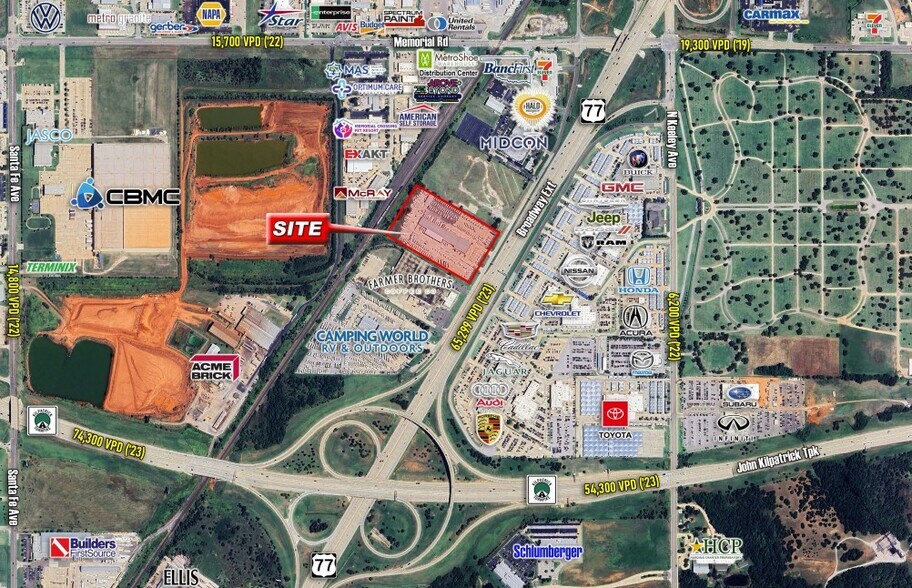 More Photos Of 13241 Broadway Ext, Oklahoma City Auto Dealership For Lease