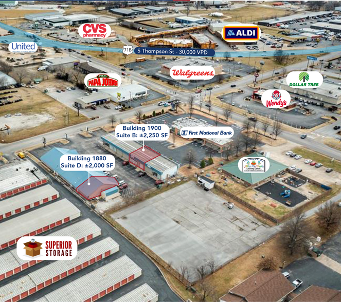 More Photos Of 1900 S Pleasant St, Springdale Unknown For Lease