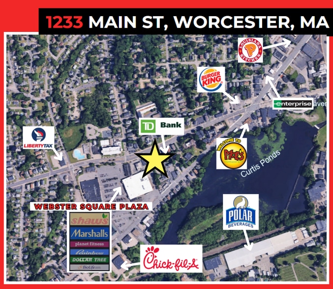 More Photos Of 1233 Main St, Worcester Storefront Retail Office For Lease