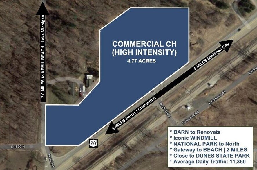 More Photos Of 311 E US Hwy 20, Michigan City Land For Sale