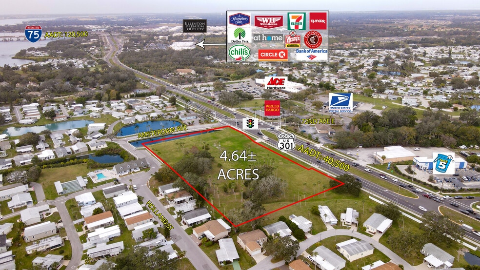 Primary Photo Of US 301 & Amsterdam, Ellenton Land For Lease
