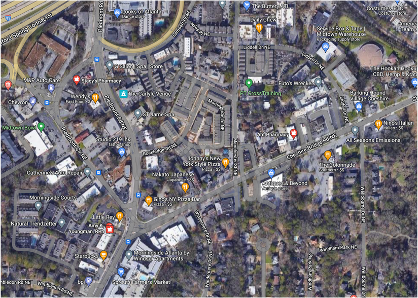 More Photos Of 1858 Cheshire Bridge Rd NE, Atlanta Storefront Retail Office For Lease