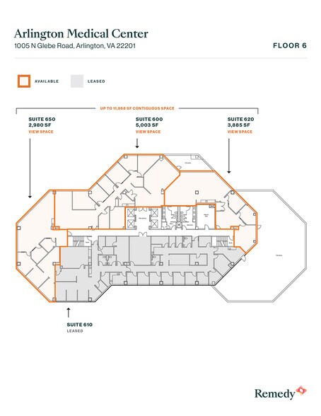 More Photos Of 1005 N Glebe Rd, Arlington Medical For Lease