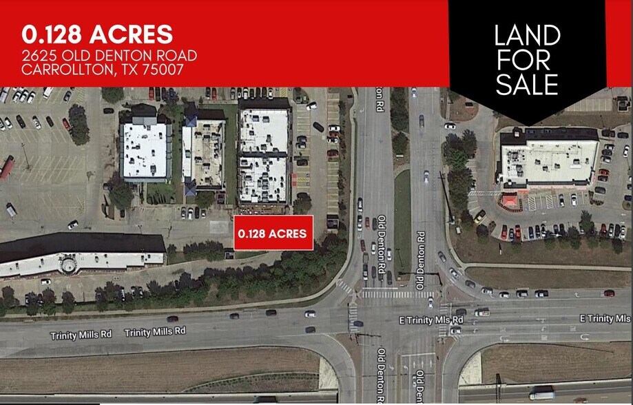 Primary Photo Of 2625 Old Denton Rd, Carrollton Land For Sale