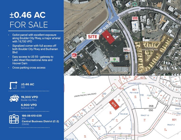 More Photos Of 1027 Boulder City Pkwy, Boulder City Land For Sale