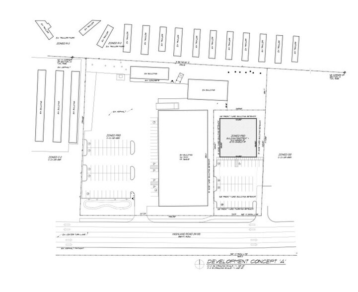 More Photos Of 9434 Highland Rd, White Lake Township Industrial For Lease