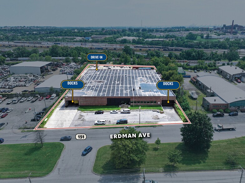 More Photos Of 6001 Erdman Ave, Baltimore Warehouse For Sale