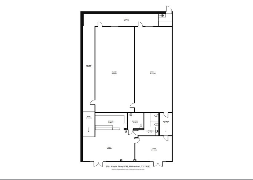 More Photos Of 2701 Custer Pky, Richardson Freestanding For Lease