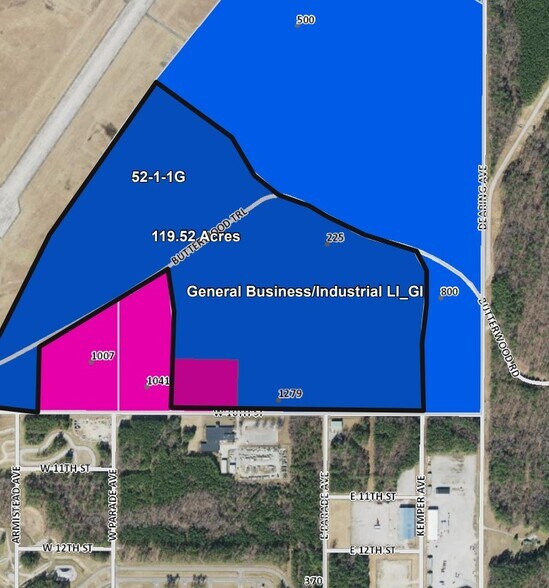 More Photos Of TBD Military Rd, Blackstone Land For Sale